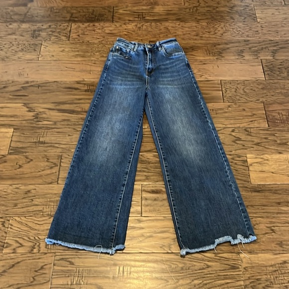 Anna Dani Wide Leg Crop High Rise Size S - Picture 1 of 16